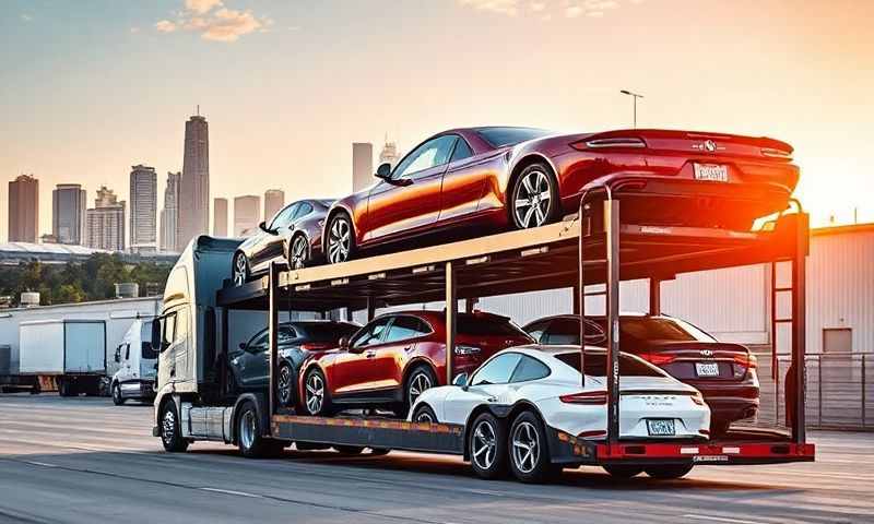 Irvine, California car shipping transporter