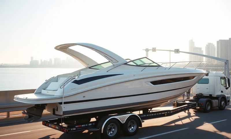 Long Beach, California boat transporter