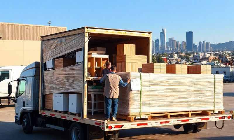 Furniture Shipping in Los Angeles, California