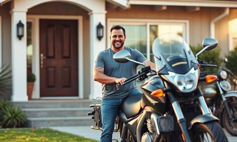 Los Angeles, California motorcycle transporter