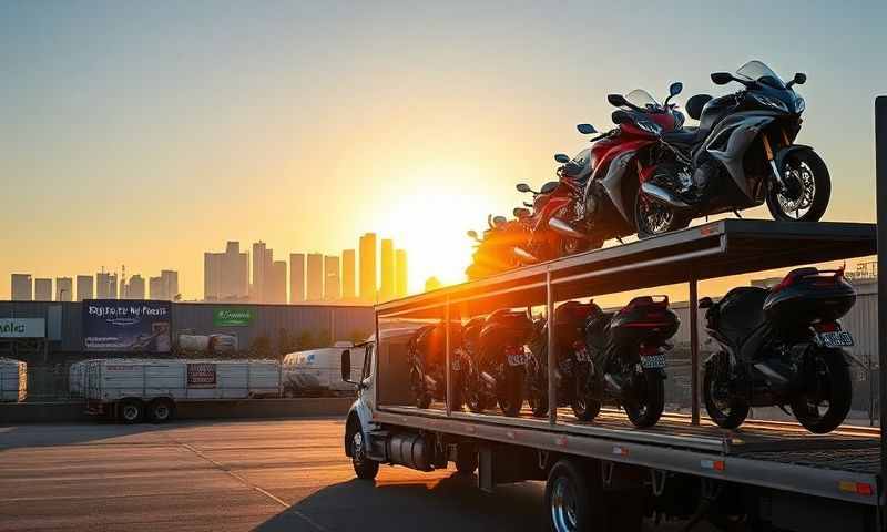 Mission Viejo, California motorcycle shipping transporter