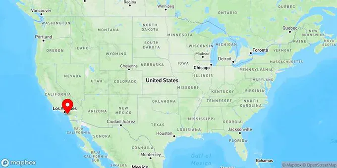 Map of Mission Viejo, California, United States