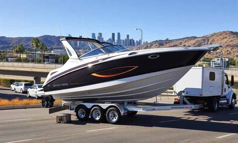 Moreno Valley, California boat transporter