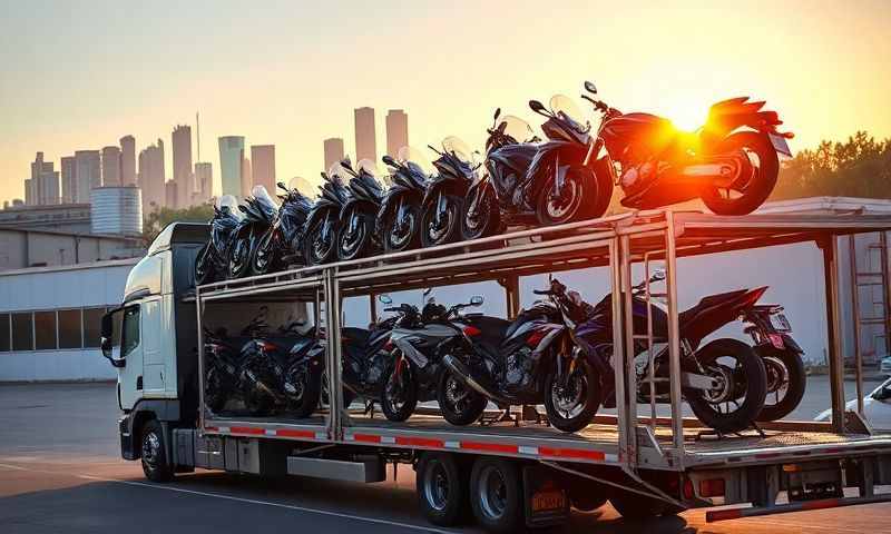 Oxnard, California motorcycle shipping transporter