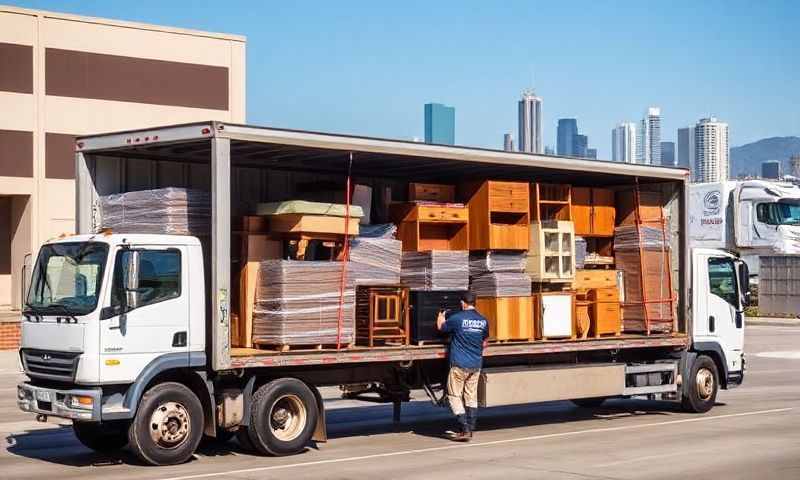 San Bernardino, California furniture shipping transporter