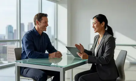 Customer discussing car shipping options in San Jose, California, United States