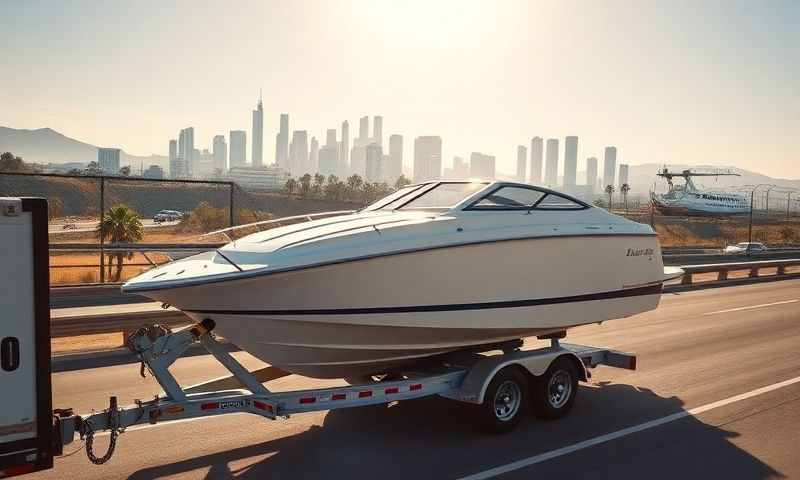 Santa Ana, California boat transporter