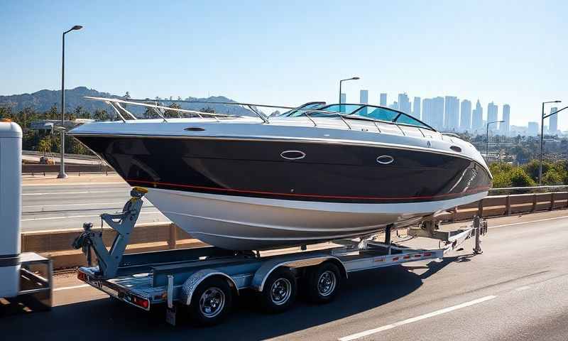 Santa Barbara, California boat transporter