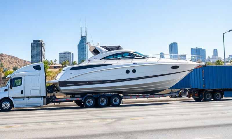 Santa Clarita, California boat transporter