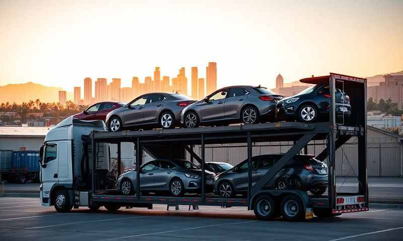 Santa Clarita, California car shipping transporter