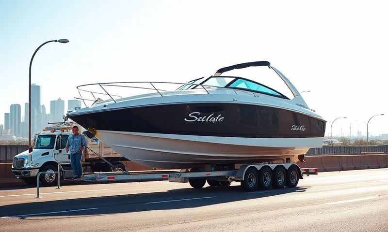 Stockton, California boat transporter