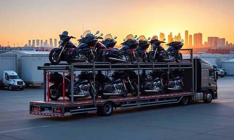 Stockton, California motorcycle shipping transporter