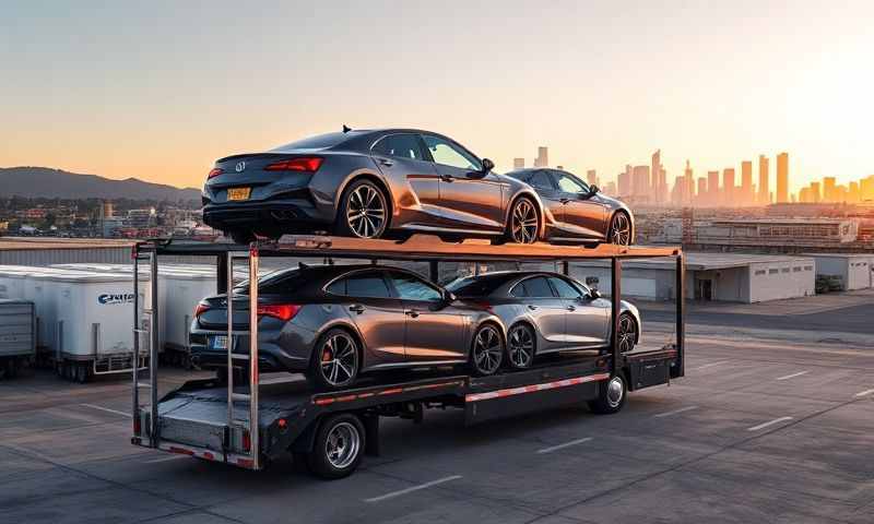 Victorville, California car shipping transporter