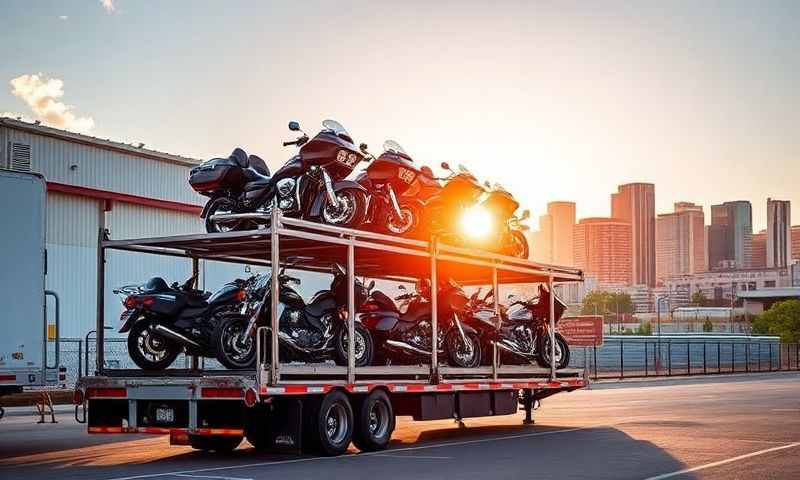 Colorado motorcycle shipping transporter