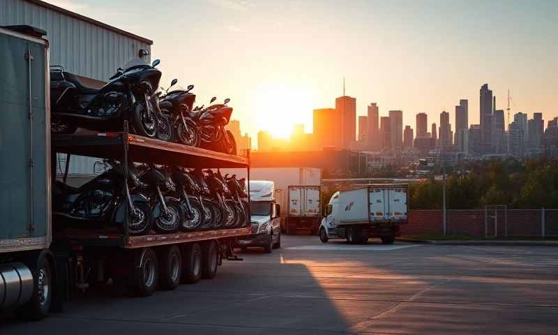 Aurora, Colorado motorcycle shipping transporter