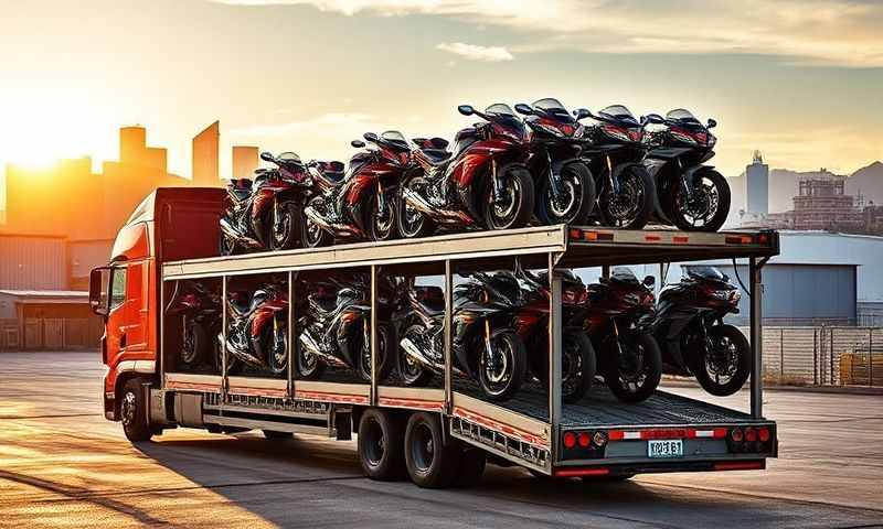 Castle Rock, Colorado motorcycle shipping transporter