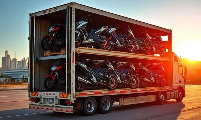 Commerce City, Colorado motorcycle shipping transporter