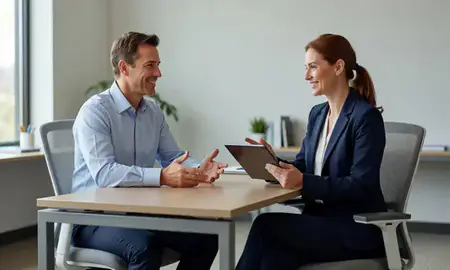 Customer discussing car shipping options in Greeley, Colorado, United States
