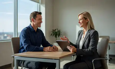 Customer discussing car shipping options in Northglenn, Colorado, United States