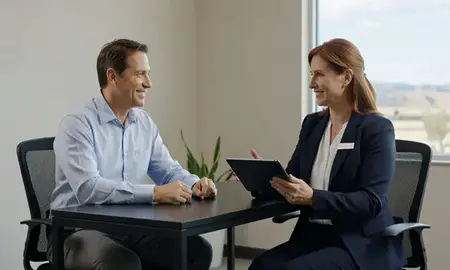 Customer discussing car shipping options in Pueblo West, Colorado, United States