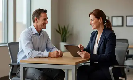 Customer discussing car shipping options in Westminster, Colorado, United States