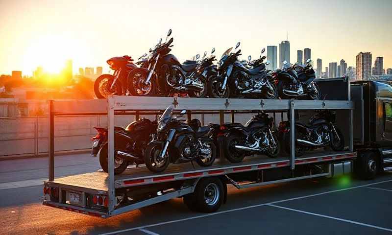 Windsor, Colorado motorcycle shipping transporter