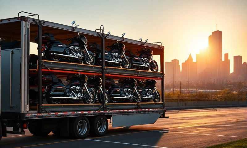 Connecticut motorcycle shipping transporter