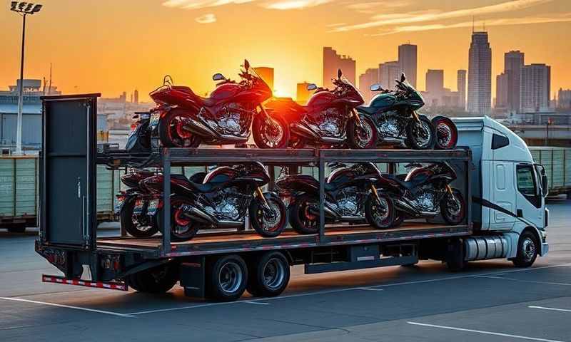 Bridgeport, Connecticut motorcycle shipping transporter