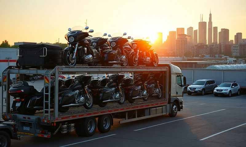 Middletown, Connecticut motorcycle shipping transporter