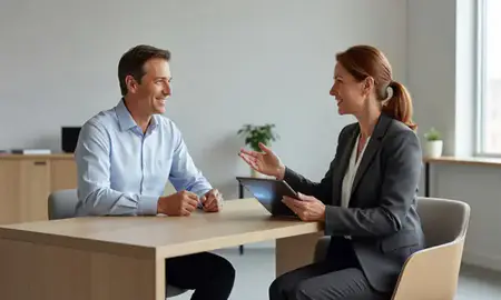 Customer discussing car shipping options in New London, Connecticut, United States