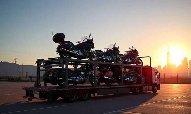 New London, Connecticut motorcycle shipping transporter