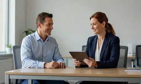 Customer discussing car shipping options in Shelton, Connecticut, United States