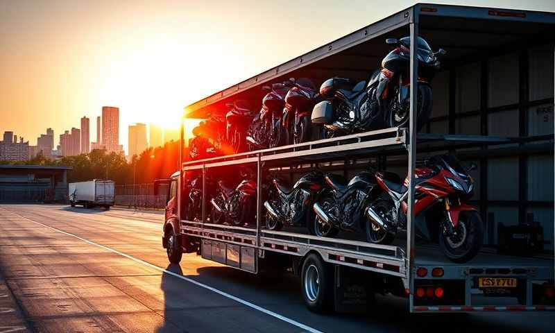 Motorcycle Shipping in Trumbull Center, Connecticut