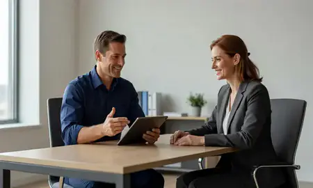 Customer discussing car shipping options in Delaware, United States