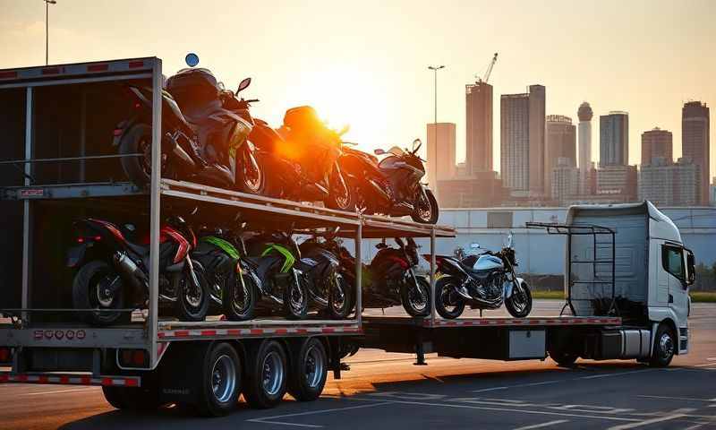 Delaware motorcycle shipping transporter