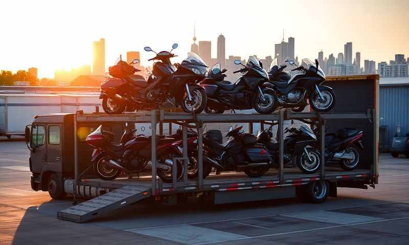 Brookside, Delaware motorcycle shipping transporter