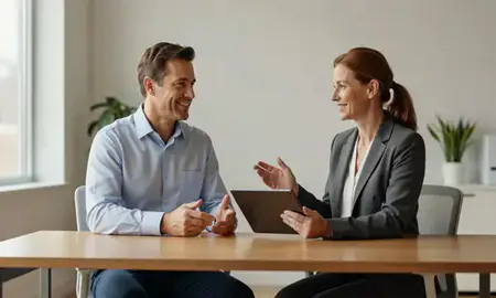 Customer discussing car shipping options in Elsmere, Delaware, United States