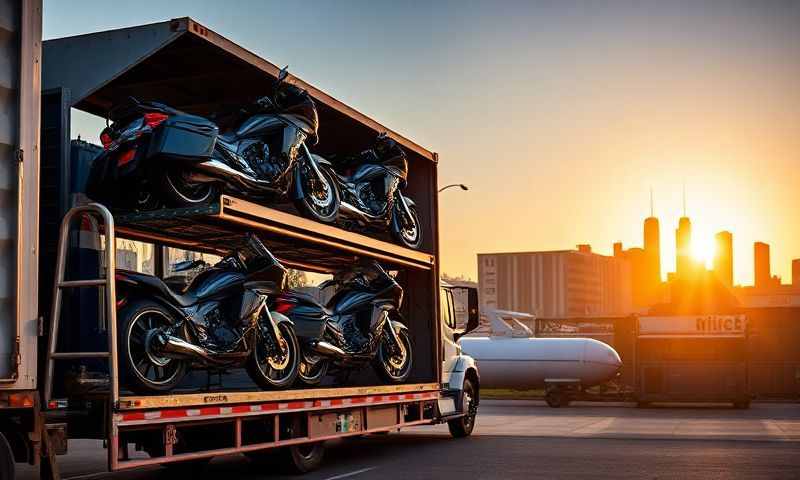 Lewes, Delaware motorcycle shipping transporter