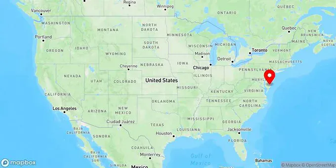 Map of Millsboro, Delaware, United States