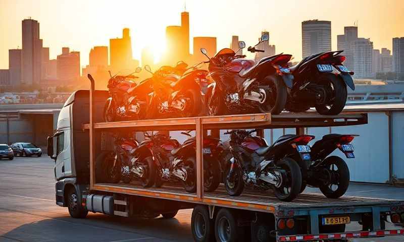 Newark, Delaware motorcycle shipping transporter