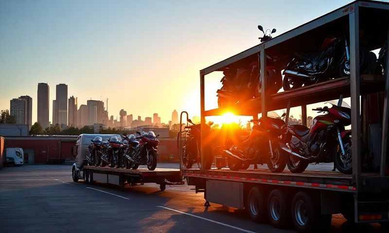 Pike Creek Valley, Delaware motorcycle shipping transporter