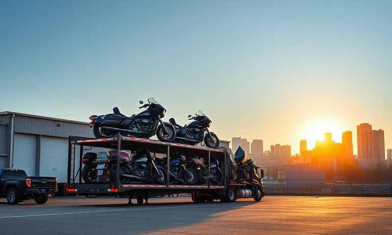 Pike Creek, Delaware motorcycle shipping transporter