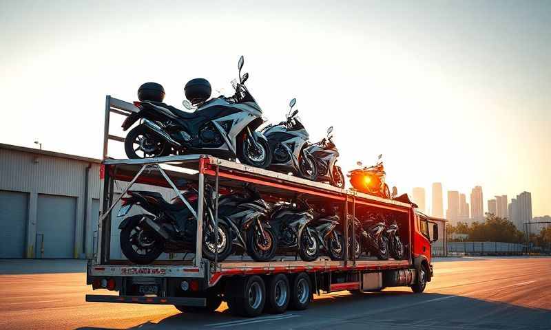 Florida motorcycle shipping transporter