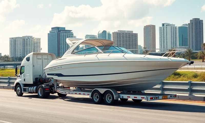 Cape Coral, Florida boat transporter