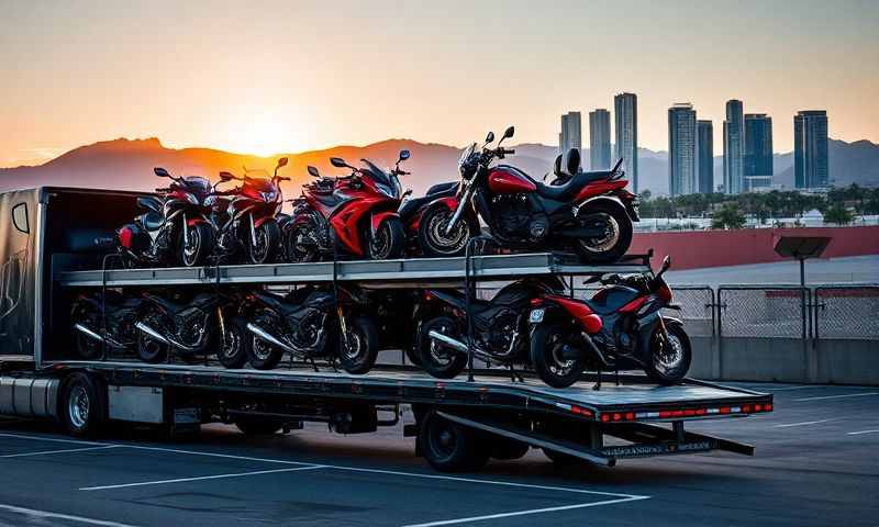 Coral Springs, Florida motorcycle shipping transporter