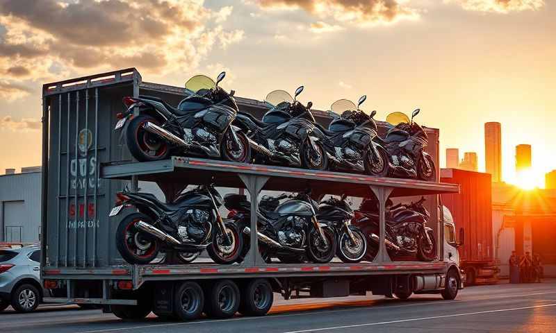 Deltona, Florida motorcycle shipping transporter