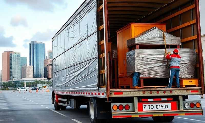 Fort Lauderdale, Florida furniture shipping transporter