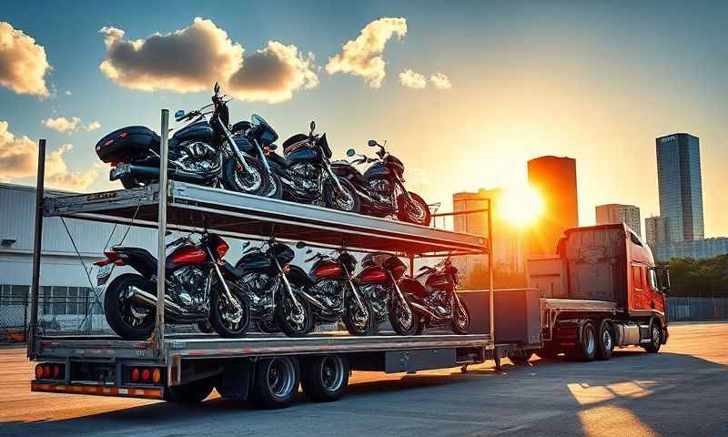 Fort Lauderdale, Florida motorcycle shipping transporter