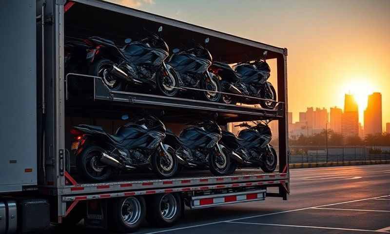 Hialeah, Florida motorcycle shipping transporter