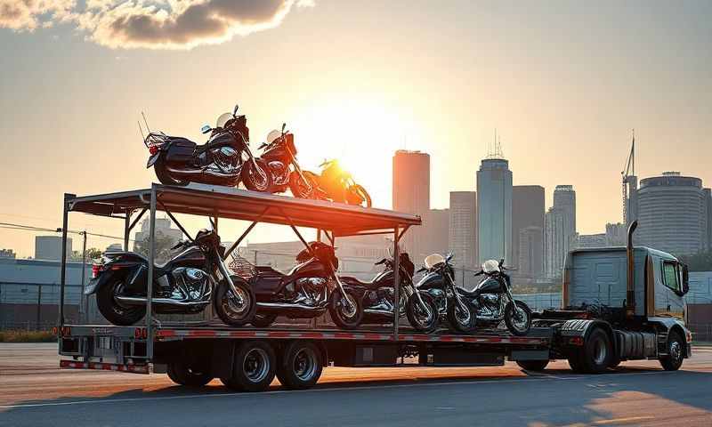 Jacksonville, Florida motorcycle shipping transporter